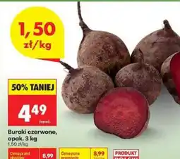 Biedronka Buraki czerwone opak . 3 kg oferta