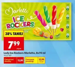 Biedronka Lody Ice Rockers Marletto 8x70 ml oferta