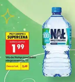 Biedronka Woda Nałęczowianka niegazowana, 1l oferta