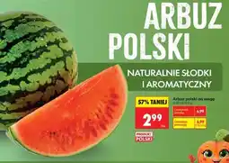 Biedronka Arbuz polski na wage oferta