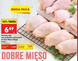 Biedronka świeże udo lub podudzie kurczaka Kraina Mięs Mega Paka oferta