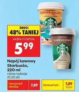 Biedronka Napój kawowy Starbucks 220 ml oferta