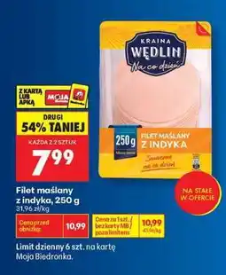 Biedronka Filet maślany z indyka, 250 g oferta