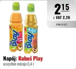 Eurocash Napój: Kubuś Play oferta