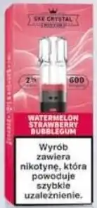 Eurocash SKE Crystal Inhale Watermelon Strawberry Bubblegum oferta