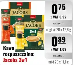 Eurocash Kawa rozpuszczalna: Jacobs 3w1 oferta