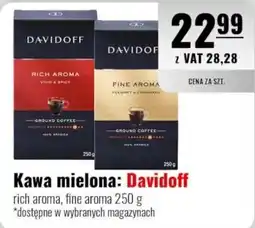 Eurocash Kawa mielona: Davidoff oferta