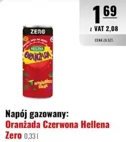 Eurocash Oranżada Czerwona Hellena Zero oferta