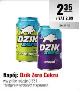Eurocash Dzik Zero Cukru oferta