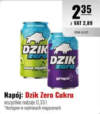 Dzik Zero Cukru