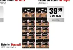 Eurocash Baterie: Duracell oferta