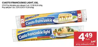 Ciasto francuskie light