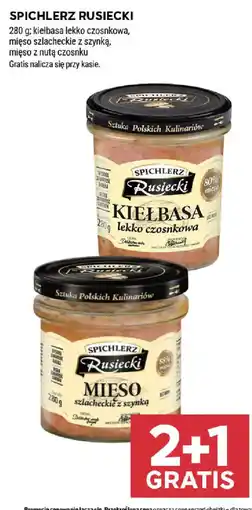 Stokrotka Spichlerz Rusiecki Kiełbasa lekko czosnkowa oferta