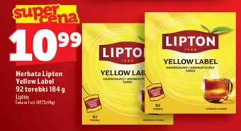 Herbata Lipton Yellow Label