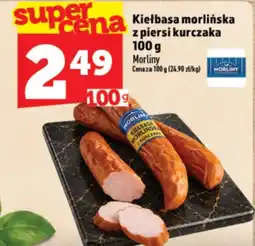 Topaz Express Kiełbasa morlińska z piersi kurczaka Morlina oferta
