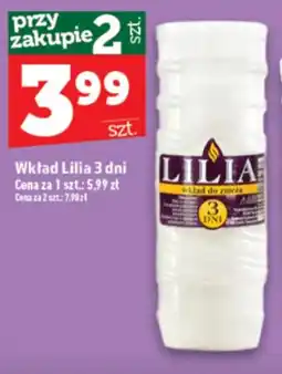 Topaz Express Wkład Lilia 3 dni oferta