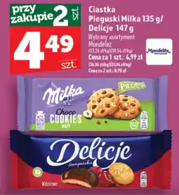 Topaz Express Ciastka Pieguski Milka oferta
