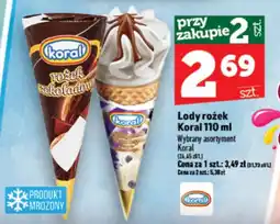 Topaz Express Lody rożek Koral oferta