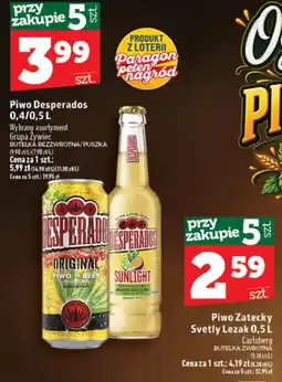 Topaz Express Piwo Desperados oferta
