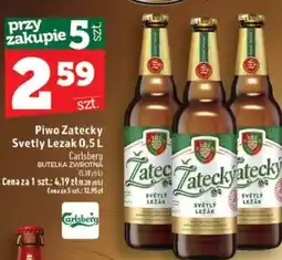 Topaz Express Piwo Zatecky Svetly Lezak oferta