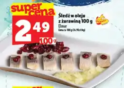 Topaz Express Śledź w oleju z żurawiną Elmar oferta