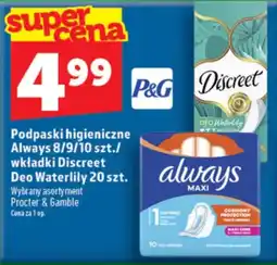 Topaz Express Podpaski higieniczne Always oferta