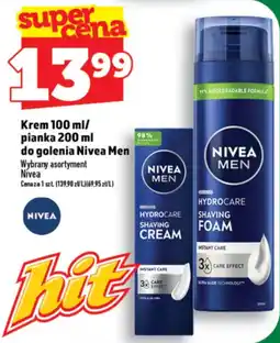 Topaz Express Krem do golenia Nivea Men oferta