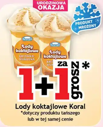 Lody koktajlowe Koral