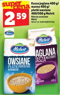 Topaz Express Melvit Płatki Owsiane oferta