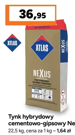 Bricoman Tynk hybrydowy cementowo-gipsowy Nexus oferta