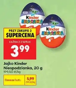 Biedronka Jajko Kinder Niespodzianka oferta
