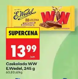 Biedronka Czekolada WW E.Wedel oferta