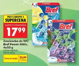 Biedronka Zawieszka do WC Bref Power Aktiv oferta