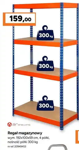 Bricoman Regał magazynowy ar shelving oferta