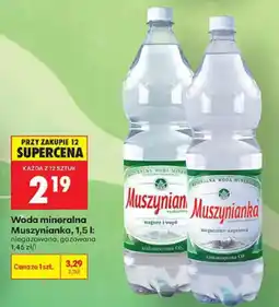 Biedronka Woda mineralna Muszynianka oferta
