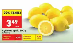 Biedronka Cytryna oferta