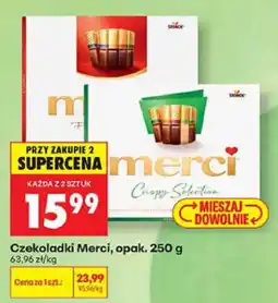 Biedronka Czekoladki Merci oferta