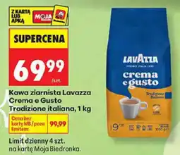Biedronka Kawa ziarnista Lavazza Crema e Gusto oferta