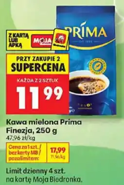 Biedronka Kawa mielona Prima Finezja oferta