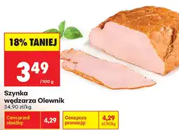 Biedronka Szynka wędzarza Olewnik oferta