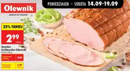 Biedronka Szynka Królewska Olewnik oferta