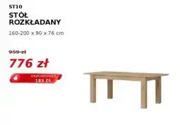 BOG FRAN Meble STÓŁ ROZKŁADANY oferta