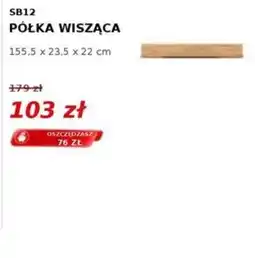 BOG FRAN Meble Półka wisząca oferta