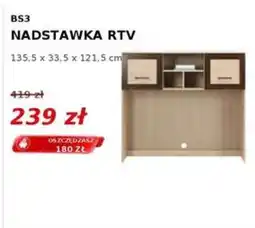 BOG FRAN Meble Nadstawka RTV oferta