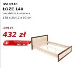 BOG FRAN Meble ŁÓŻE 140 oferta