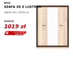BOG FRAN Meble SZAFА 3D Z LUSTREM oferta