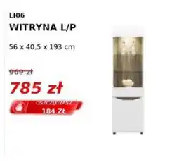 BOG FRAN Meble Witryna L/P oferta