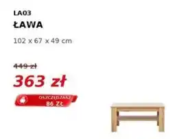 BOG FRAN Meble ŁAWA oferta