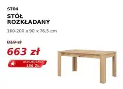 BOG FRAN Meble STOŁ ROZKŁADANY oferta