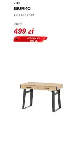 BOG FRAN Meble Biurko oferta